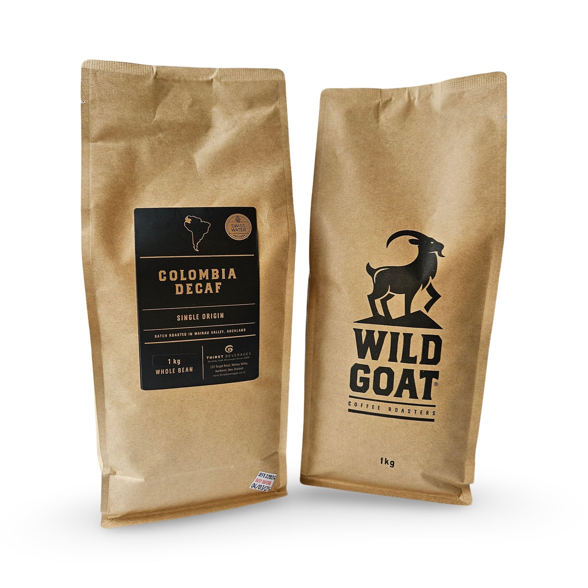 Wild Goat - Colombia Swiss Water Decaf Coffee