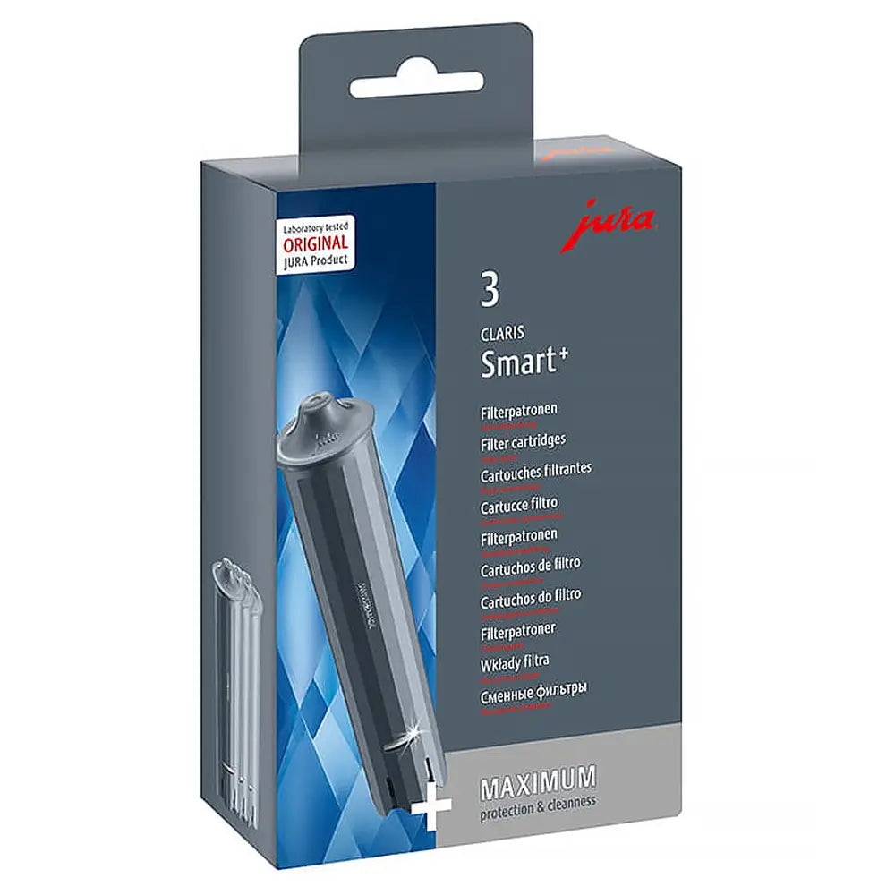 JURA Claris Smart Water Filter - Grey 3 Pack
