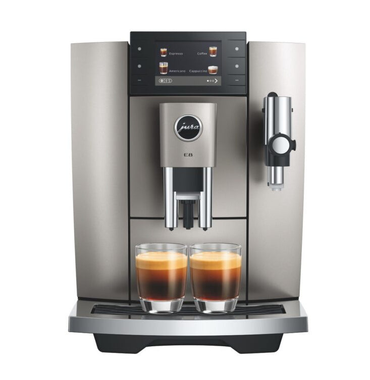 JURA E8 Midnight Silver