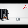JURA E8 Piano Black - Ex Showroom
